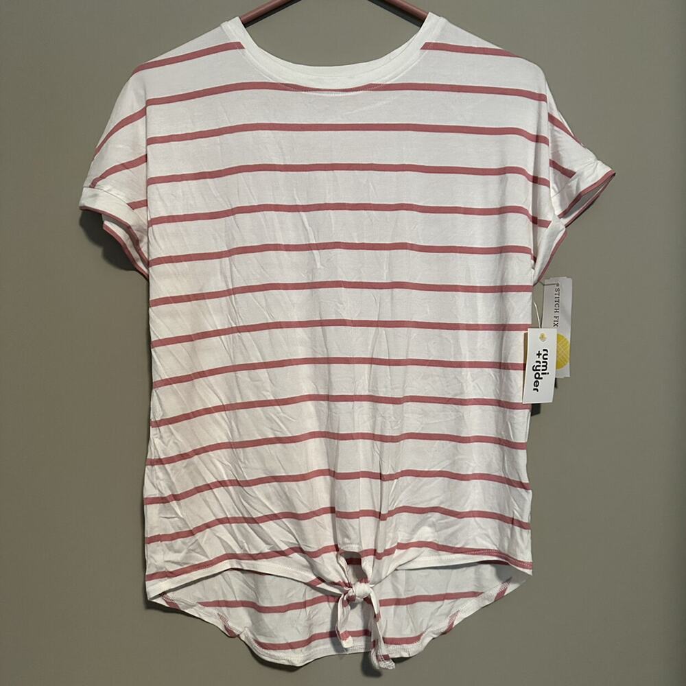 Rumi & Ryder Tie Knot Tee